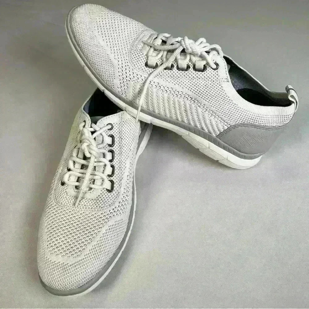 Johnson and Murphy Miles Knit Lace-Up New never worn Sz 8.5